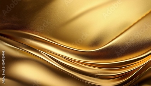 luxurious gold texture with subtle gradient shadows metallic stock photo