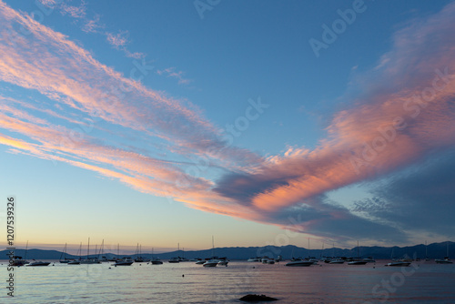 Lake Tahoe sunset