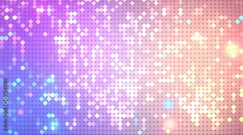 purple sequin background with light