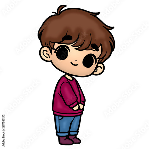 child with smile