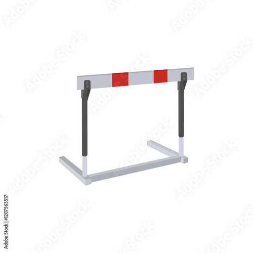 Hurdles,  Sport Equipment Vector Illustration Isolated