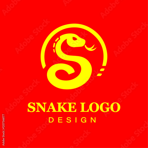 Black Tribal Snake Tattoo Design Vector Art with Intricate Details and Smooth Curves, Perfect for Logos, Stickers, and Artistic Projects

