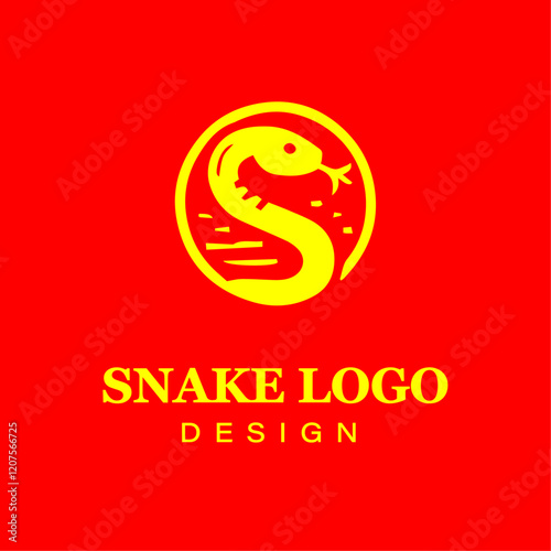 Black Tribal Snake Tattoo Design Vector Art with Intricate Details and Smooth Curves, Perfect for Logos, Stickers, and Artistic Projects

