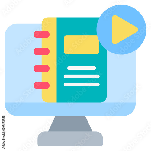 Online Education Icon