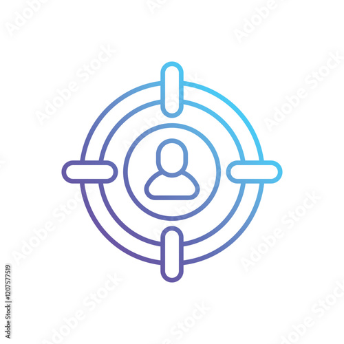 Target Audience vector icon