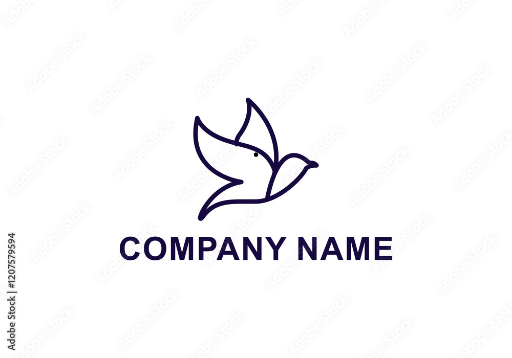 logo vector eagle minimalist line bird logo vector eagle minimalist line bird