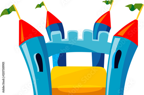 play kid ballon castle logo