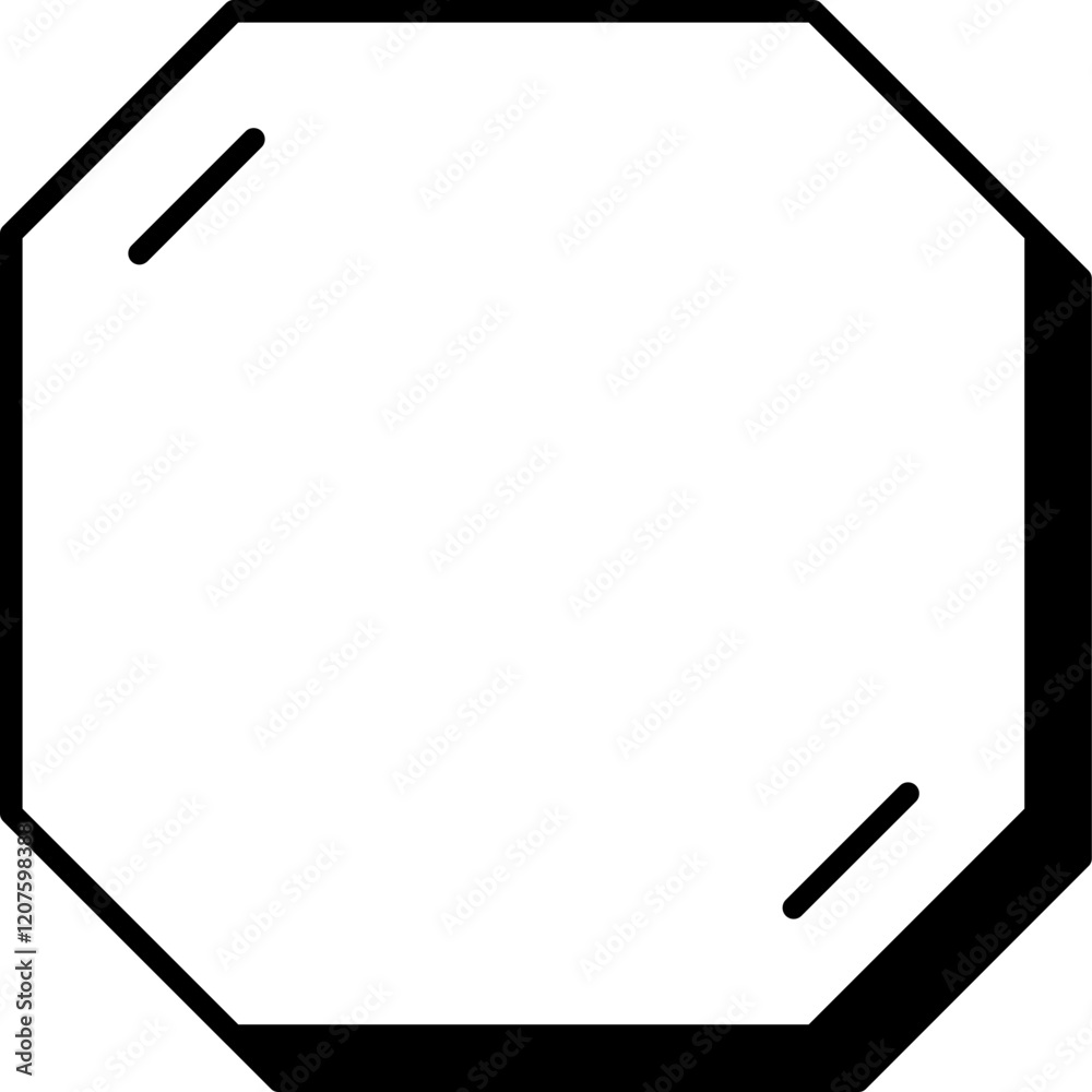 Simple Frame, Speech Bubble, Decoration Frame Title. Vector Icon Simple Frame, Speech Bubble, Decoration Frame Title. Vector Icon