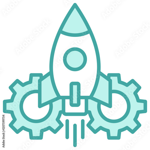 Rocket Launch Icon