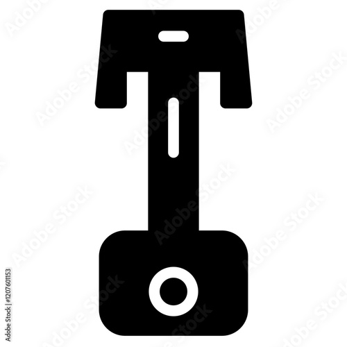 Car Parts Piston Line Icon