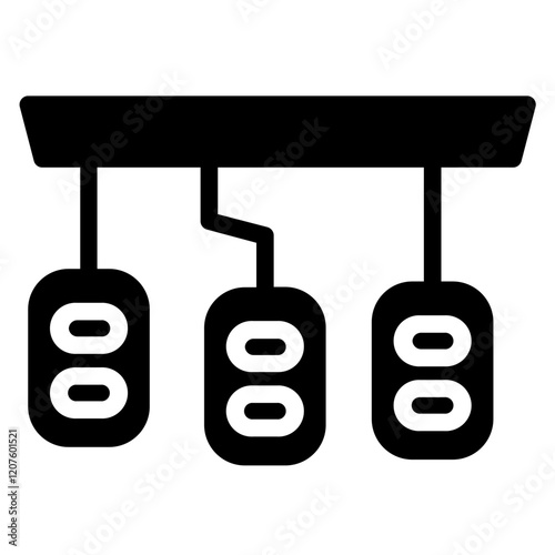 Pedal Tool Car Line Icon