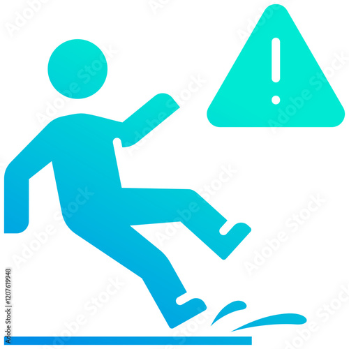 Slippery Floor Icon