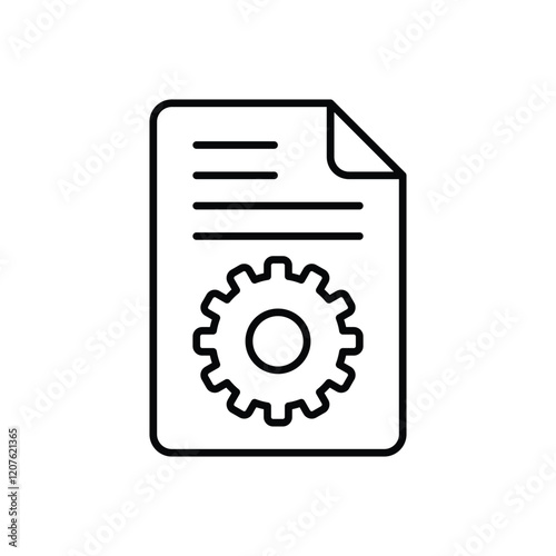 Content Management vector icon