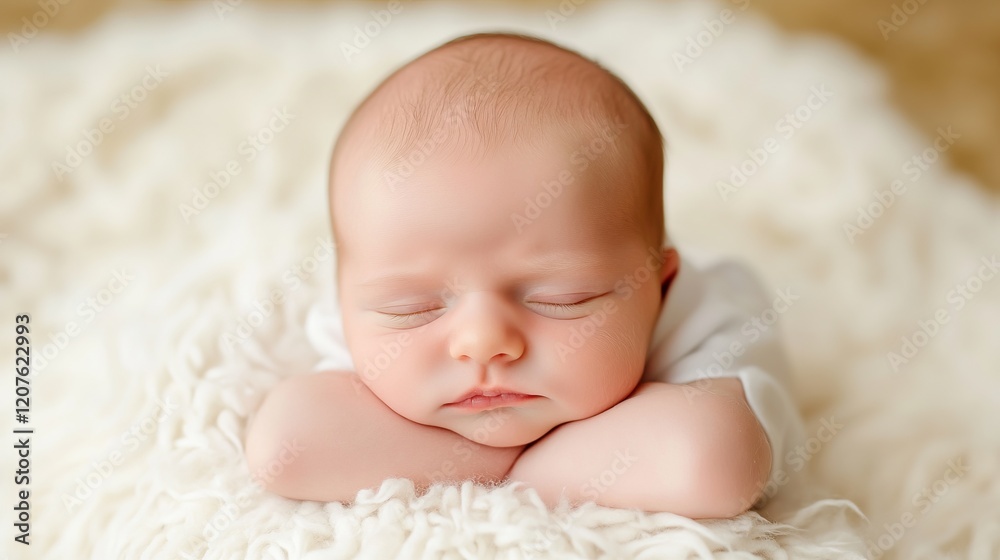 A Peaceful Newborn Baby, A Dreamy Portrait, A Precious Moment A Peaceful Newborn Baby, A Dreamy Portrait, A Precious Moment
