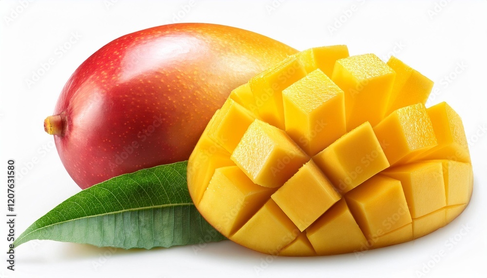 mango on a plate mango on a plate