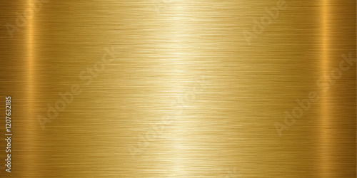 Shiny brushed gold texture bend carve cloth background