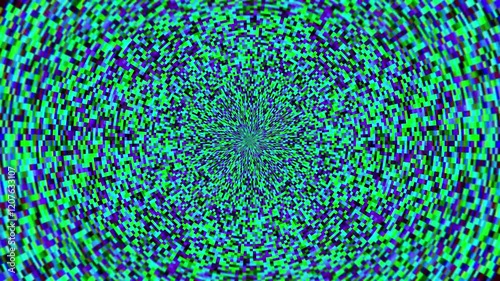 Neon Color Dotted Pattern Background Loop