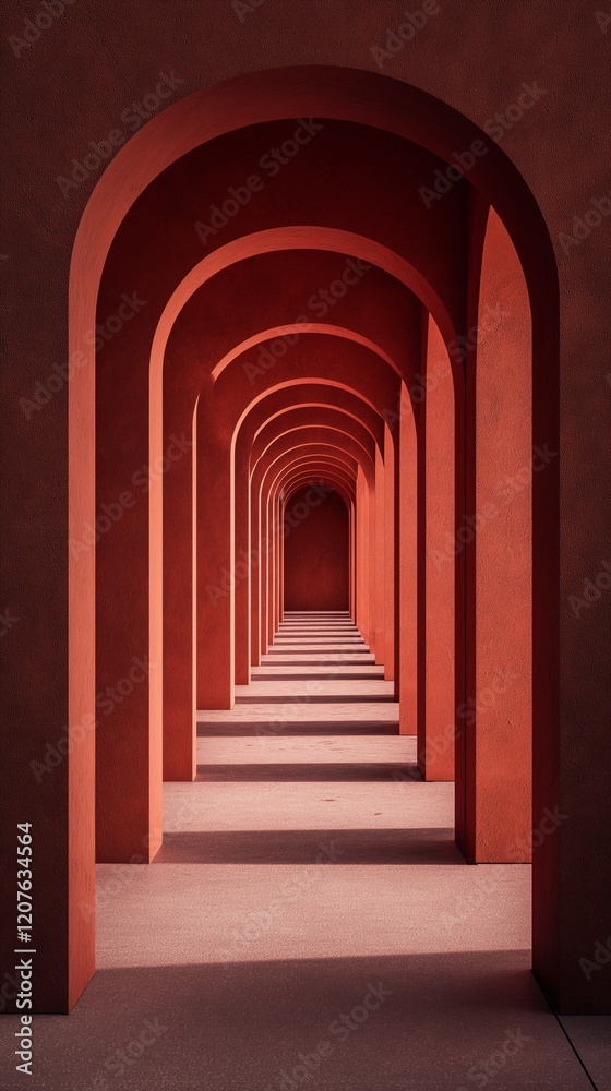 vertical arch architecture in perspective vertical arch architecture in perspective