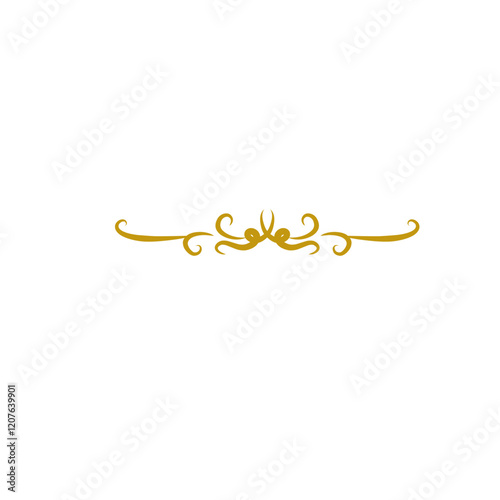 gold line divider