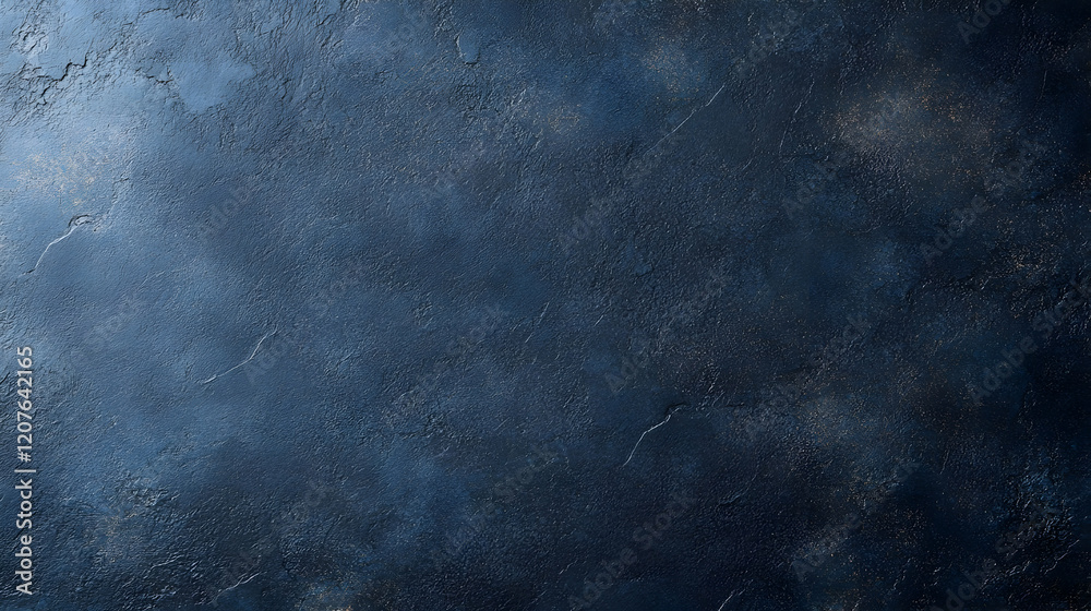 Fototapeta premium Blue textured background, studio lighting, backdrop, design