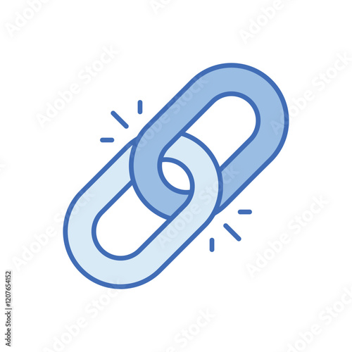 Backlinks vector icon