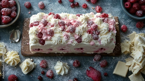 Raspberry White Chocolate Delice: A Luxurious Dessert