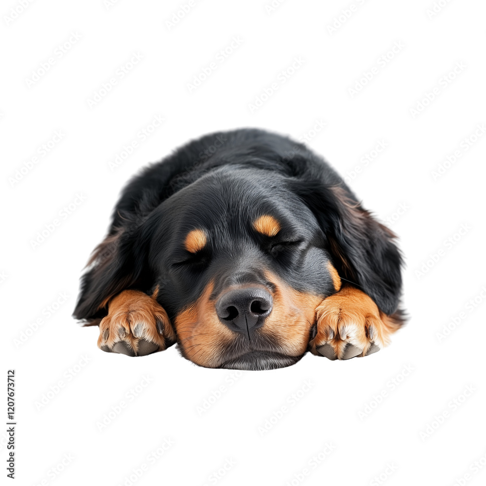 A dog isolated on transparent background A dog isolated on transparent background