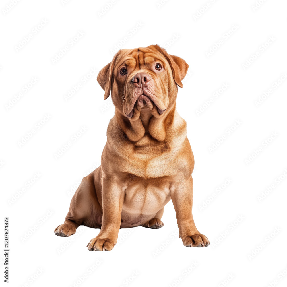 A dog isolated on transparent background A dog isolated on transparent background