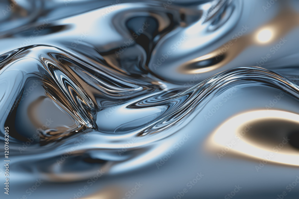 Abstract liquid metal fluidity fluid lines distorted lines abstract futuristic shapes in the air. Abstract liquid metal fluidity fluid lines distorted lines abstract futuristic shapes in the air.