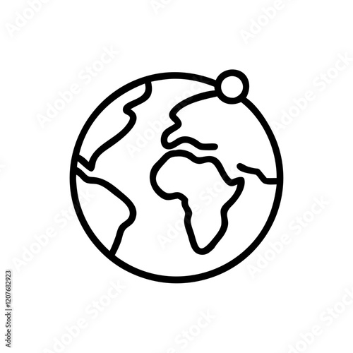 Global Learning, Education, and World Icon – Premium Vectors for International Education Projects