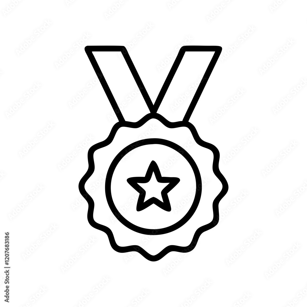 Medal, Achievement, and Award Icon – High-Quality Vectors for Recognition and Success Medal, Achievement, and Award Icon – High-Quality Vectors for Recognition and Success