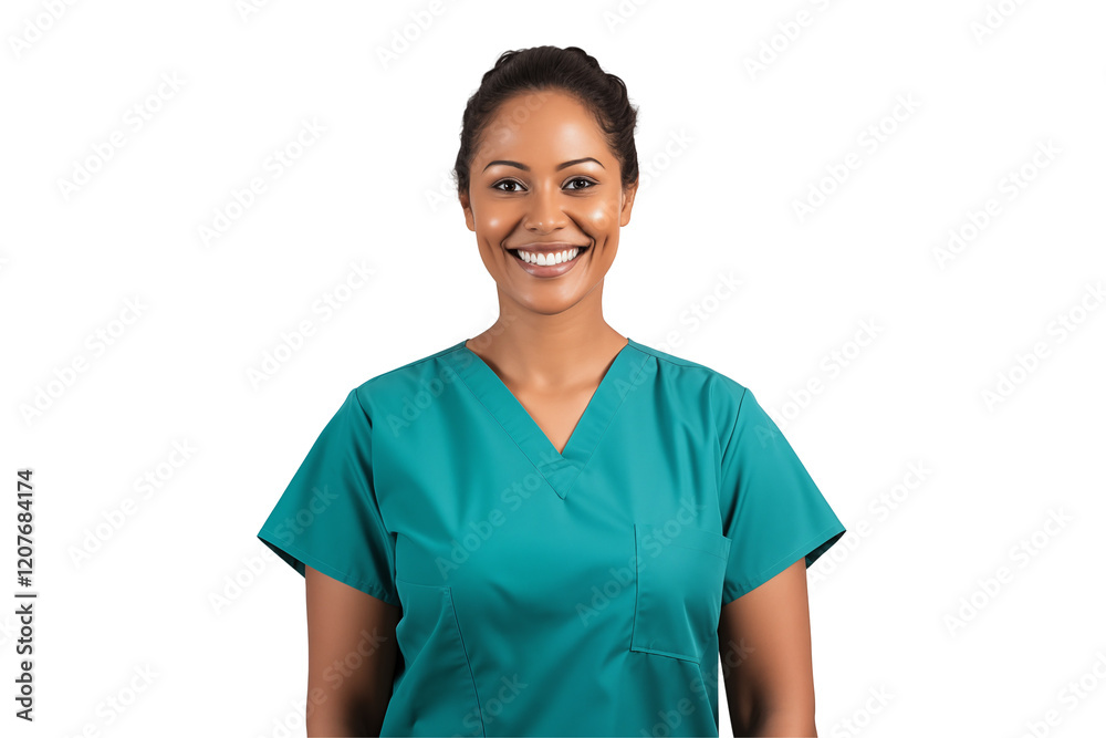 Smiling Indian Nurse in Professional Uniform with Stethoscope, Compassionate Healthcare Worker, Transparent Background, Ideal for Medical, Healthcare, Wellness, Patient Care, and Health Concepts. PNG. Smiling Indian Nurse in Professional Uniform with Stethoscope, Compassionate Healthcare Worker, Transparent Background, Ideal for Medical, Healthcare, Wellness, Patient Care, and Health Concepts. PNG.