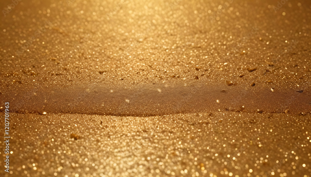 Obraz premium Abstract golden glitter background