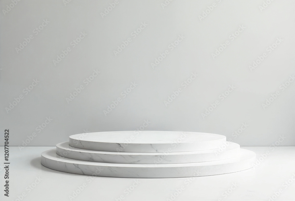 empty white podium empty white podium