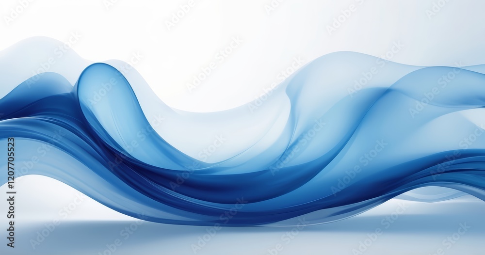 Naklejka premium fondo ondas abstractas