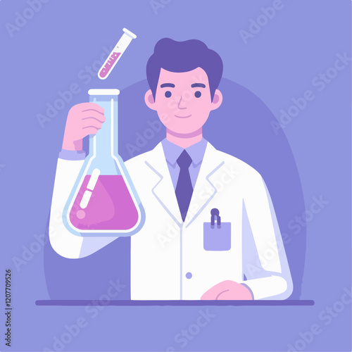 scientist illustration