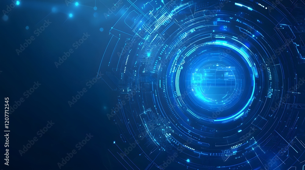 Fototapeta premium Cyber Circuitry 