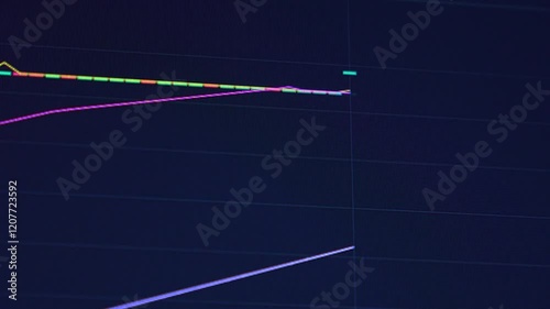 fall and rise of cryptocurrency on the exchange. price chart.