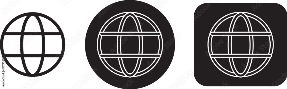 The symbol of global connectivity. The symbol of global connectivity.