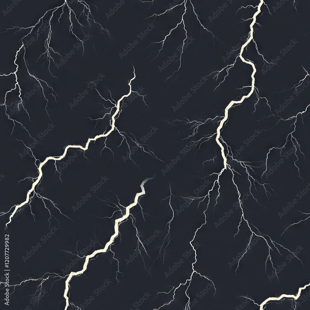 Seamless Pattern - Abstract lightning bolt pattern on dark background Seamless Pattern - Abstract lightning bolt pattern on dark background
