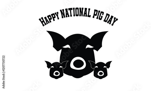 This is Eye Soothing, Trendy & Minimalist Icon Design for National Pig Day. Express your unique style with our custom-designed Icon.
