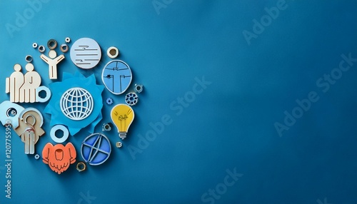 national cooperatives day cooperative business symbols ample copy space