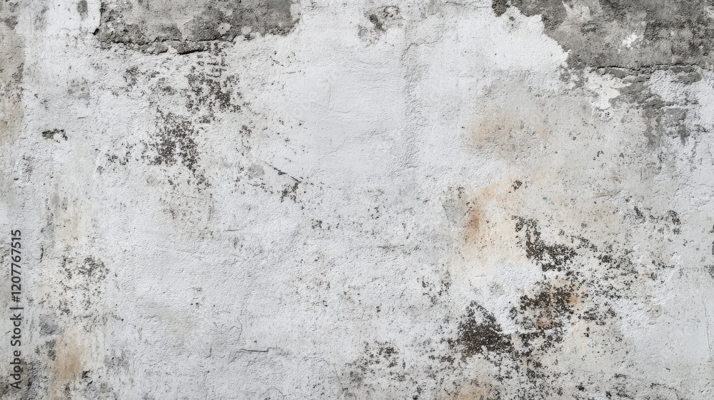Fototapeta premium Rustic gray beige concrete wall texture with weathered grunge details ideal for backgrounds and design projects showcasing minimalism