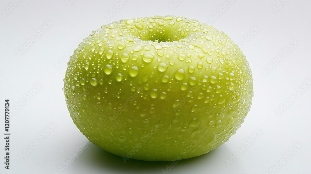 Dewy Green Apple: A Fresh and Juicy Delight