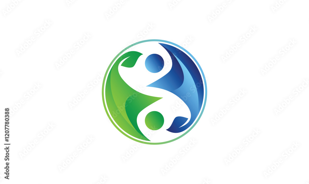 Wellness logo icon for company Wellness logo icon for company