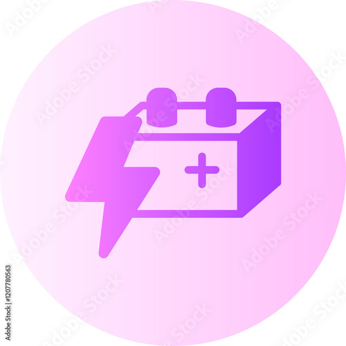 Accumulator  gradient icon
