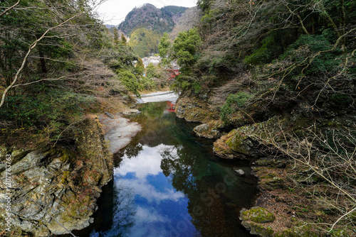 Mitake Gorge - Japan photo