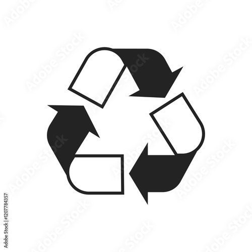 This icon, with circular arrows, is a universal symbol for actions like refresh, reload, or recycling in digital interfaces, making it ideal for apps and websites across platforms