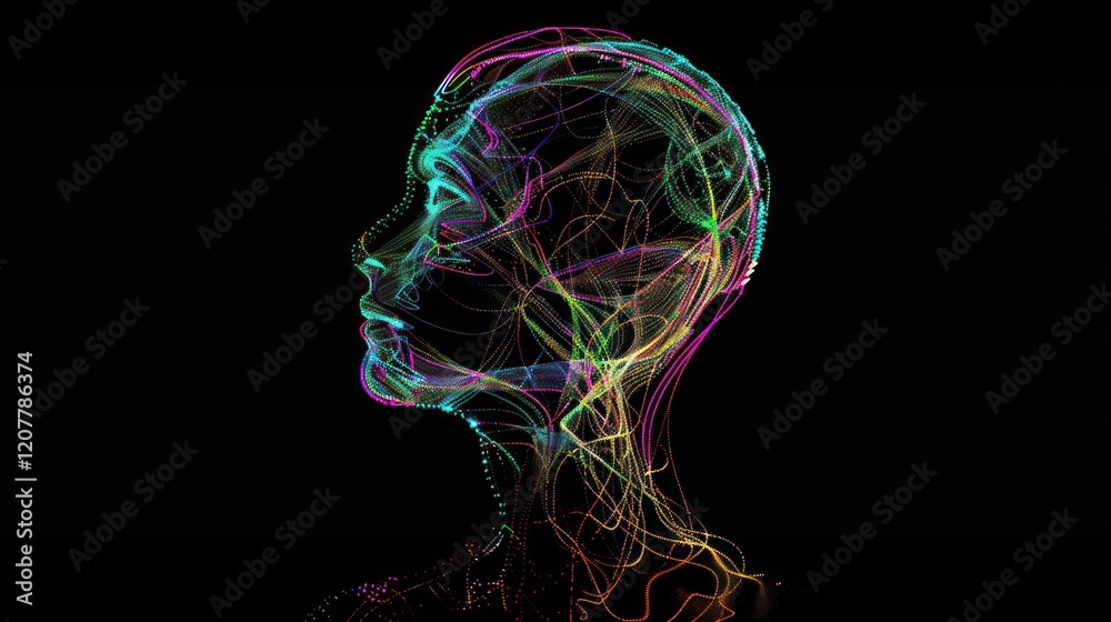 Abstract Digital Portrait Abstract Digital Portrait