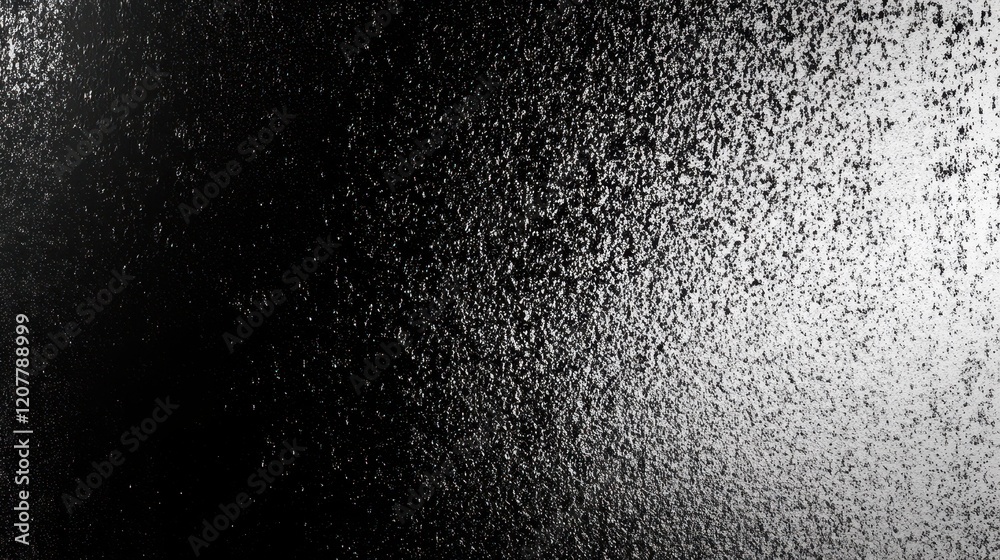 Obraz premium A dark black and white abstract grunge wallpaper featuring high-contrast textures, distressed patterns, and an industrial, minimalist aesthetic with a bold, dramatic atmosphere.
